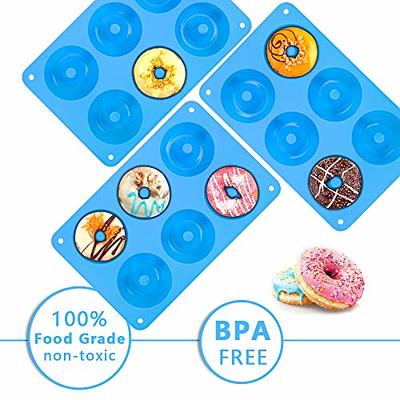 Acidea Nonstick Silicone Bakeware Set, 7set Baking Cake Pan, Economical BPA  Free Heat Resistant Bakeware Suppliers Tools Kit with Silicone Brush for