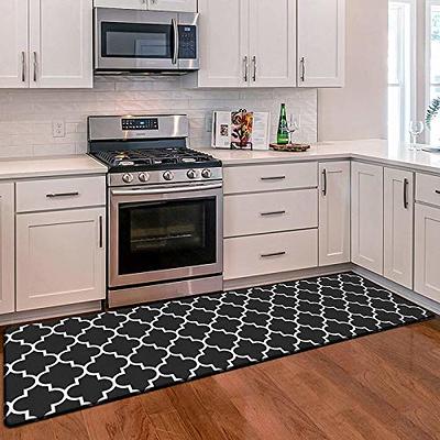 WISELIFE Kitchen Floor Mat Cushioned Anti-Fatigue Kitchen Rug,17.3x39,Non  Slip Waterproof Kitchen Mats and Rugs Heavy Duty PVC Ergonomic Comfort Mat  for Kitchen,Office, Sink, Laundry,Grey - Yahoo Shopping