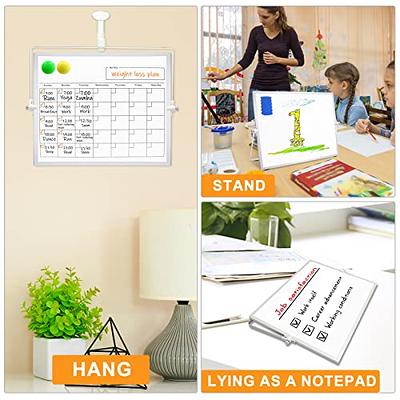 Magnetic Whiteboard 16 X 12 Inch A3 Hanging Double Sided Small