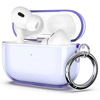 Valkit Compatible AirPods Pro Case Cover, Clear Airpod Pro Soft TPU Protective Case 2019 with Keychain Shockproof Cover for Apple AirPods Pro