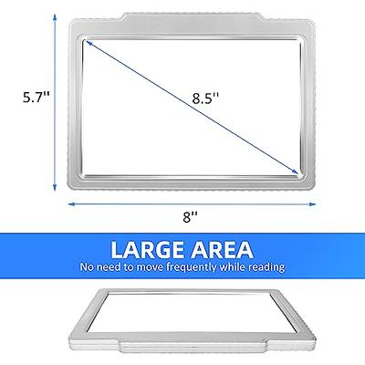 Full Page Reading Magnifier Large Handheld Rectangular Magnifying