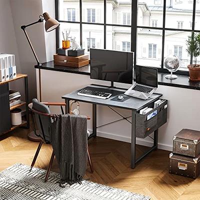 ODK Computer Desk Study Table, 63 Inch Office Desk with Drawers and  Keyboard Tray, Study Desk Work Desk with Monitor Shelf, Writing Desk with  Storage