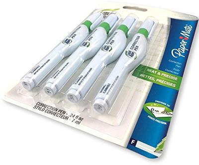 Paper Mate 5624415 Liquid Paper Correction Pen, 0.24 Ounces, Unique  Squeeze-Control System, Precision Tip, Fast Drying Correction Fluid,  Premium Coverage, Pack of 4 - Yahoo Shopping
