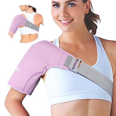 NEWGO Shoulder Ice Pack Rotator Cuff Cold Therapy Reusable Cold Pack  Shoulder Ice Wrap for Shoulder Pain Relief, Recovery After Surgery,  Swelling - Purple - Yahoo Shopping