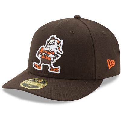 Men's Fanatics Branded Brown/White Cleveland Browns Fundamental Vintage  Trucker Unstructured Adjustable Hat