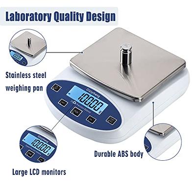 RESHY Lab Scale 1000g x 0.01g High Precision Digital Analytical 0.01g  Accuracy Balance Laboratory Lab Precision Scale Scientific Scale Jewelry Scale  Digital Kitchen Food Scale - Yahoo Shopping