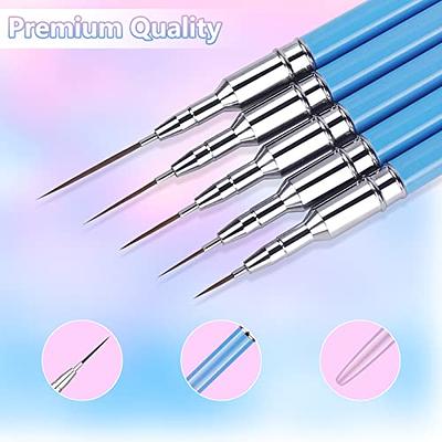 Nail Art Brushes, Double-Ended 10PCS Head Long Nail Art Liner Brushes Nail  Design Brushes for Long Lines,Tiny Details,Fine Drawing Nail Brushes for  Nail Art,Sizes 5/7/9/10/11/15/20/22/25/30 - Yahoo Shopping