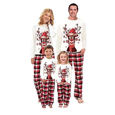 2023 Family Satin Christmas Pajamas Sets Solid Silk Xmas Pjs Matching Sets  Soft Sleepwear for Mens Womens Adults Kids