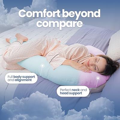 Contour Swan Original Body Pillow | Cozy, Huggable Pillow for Back, Hip,  Knee, and Leg Relief | Total Comfort and Support for Side Sleepers | As  Seen