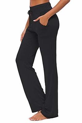 Ayolanni Womens Leggings Women Wide Leg Yoga Leggings Modal