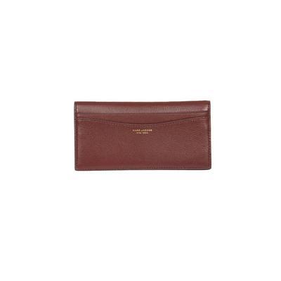 Gancini-plaque bi-fold wallet