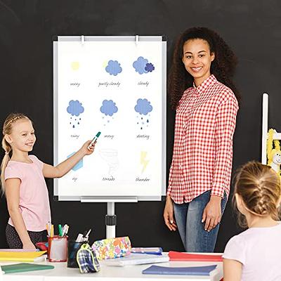 TANKEE Mobile Whiteboard on Wheels - 40'' x 26'' Portable Magnetic Standing  White Board, Dry Erase Board with Stand, Flip Chart Easel for Classroom  Teachers with Paper Pads - Yahoo Shopping