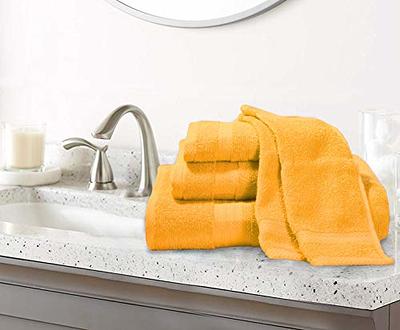 GLAMBURG Ultra Soft 8-Piece Towel Set - 100% Pure Ringspun Cotton