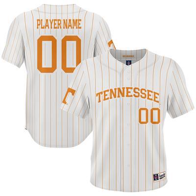 Men's ProSphere White Texas Longhorns NIL Pick-A-Player Baseball Jersey