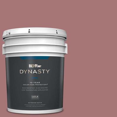 BEHR DYNASTY 5 gal. #S130-5 Heirloom Rose Satin Enamel Exterior  Stain-Blocking Paint & Primer - Yahoo Shopping