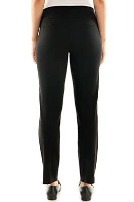 Zac & Rachel Women's Size Millennium Fabric Pull-On Slim Leg Ankle Pants,  Black, 18 Plus - Yahoo Shopping