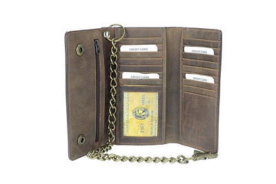 George Men's Milled Bifold Wallet with Wing