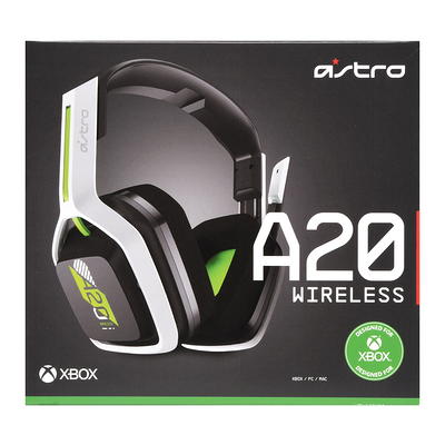 ASTRO Gaming A20 Wireless Headset for Xbox One, PC & Mac – Black/Green