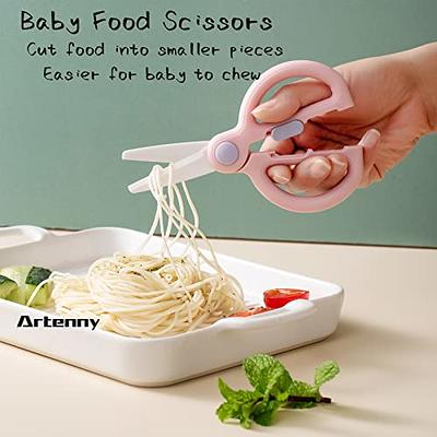 Baby Food Cutter Scissors With Case