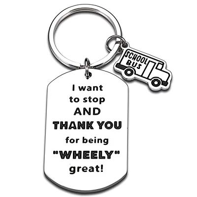 School Bus Drivers Appreciation Gifts Keychain From Student Thank You Gifts  for School Bus Driver Men Christmas Birthday Retirement Graduation Present  for School Bus Driver Him Gift Ideas for Women - Yahoo