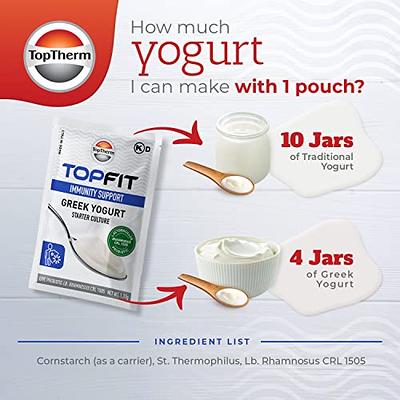 Yogurt Maker + 3 Free Probiotic Starters - TopThermUSA