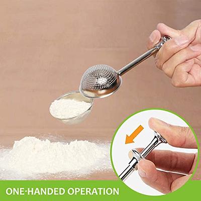 HULISEN Stainless Steel Biscuit Cutter Set, Flour Duster, Pastry Scraper  and Dough Blender, Heavy-Duty & Durable with Ergonomic Rubber Grip,  Professional Baking Dough Tools, Gift Package (4 Pcs/Set) - Yahoo Shopping