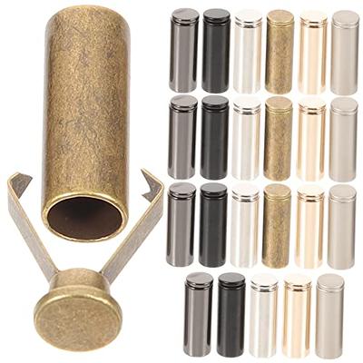 Double Elite 45 Pcs Plastic Cord Locks Cylinder Shape for Drawstrings,  Single Hole Cord Stops, Spring Cord Toggle for Hat
