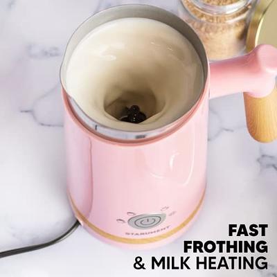 Milk Frother Foam Maker Warmer, Electric Milk Frother Hot Cold Milk Steamer  For Latte Cappuccino Mocha Macchiato Hot Cold Milk - Yahoo Shopping