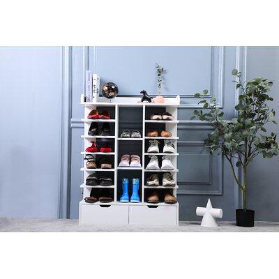 5 Shelf Shoe Rack Organizer Storage Shoe Rack Space Saver for