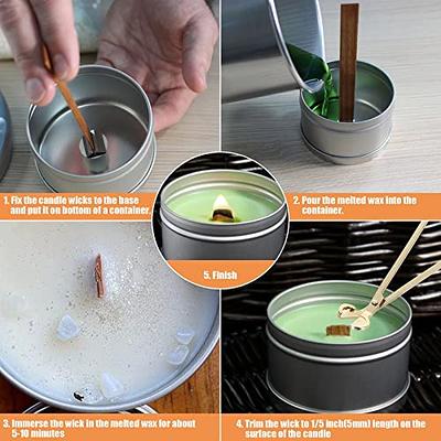 Wood Wick Candle DIY Candle Making Kit