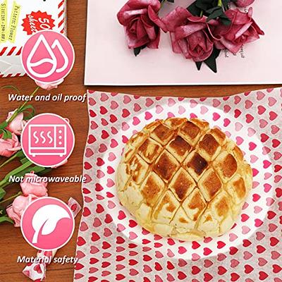 Sandwich Wrapping Paper, 50pcs Wax Paper Sheets Food Picnic Paper, Deli  Paper Greaseproof Paper Liners Wrapping Tissue For-size:stripe