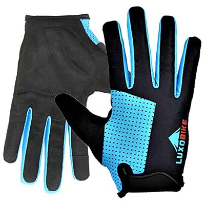 Souke Sports Cycling Bike Gloves Padded Half Finger Bicycle Gloves  Shock-Absorbing Anti-Slip Breathable MTB Road Biking Gloves for Men/Women