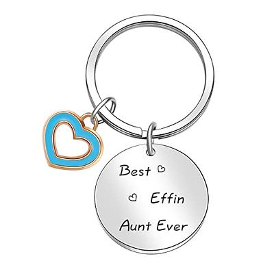 Auntie Gift Auntie To Be Keychain New Aunt Gift For Friends - Temu