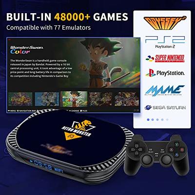  Kinhank Retro Game Console,Super Console X PRO Emulator Console  with 95000+ Video Games,Video Game Console with 60+ Emulator,Dual  System,Game Consoles for 4K TV,5 Players,LAN/WiFi,Best Gifts for Men : Toys  & Games
