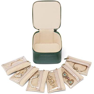  ProCase Plush Velvet Jewelry Boxes, Compact Travel