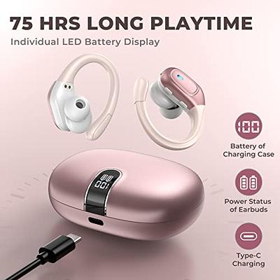 Wireless Earbuds,Ture Wireless Bluetooth 5.3 Earbuds,75H Playtime