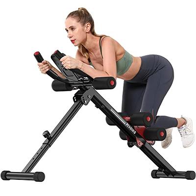 FLYBIRD Ab Workout Equipment, Adjustable Ab Machine Full Body Workout for  Home Gym, Strength Training Exercise Equipment for Body Shaping Foldable  Waist Trainer Suitable for Beginner Red - Yahoo Shopping