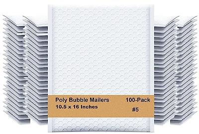 KSK Bubble 5 X 10 Poly Bubble Mailers Padded Shipping Envelopes 