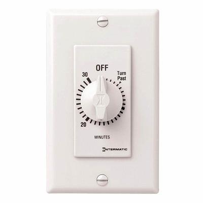 Minoston Wi-Fi 4 Hour Countdown Timer Switch for Bathroom Fans White (MT10W)