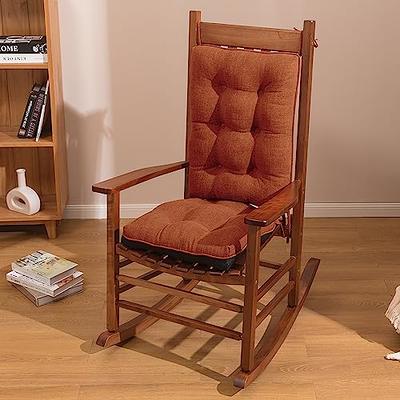 Tufted Rocking Chair Cushion Set