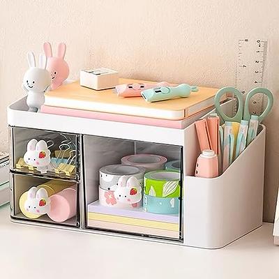 MAYGIBYE Desk Organizer Office Accessories, Pen Holder for Desk