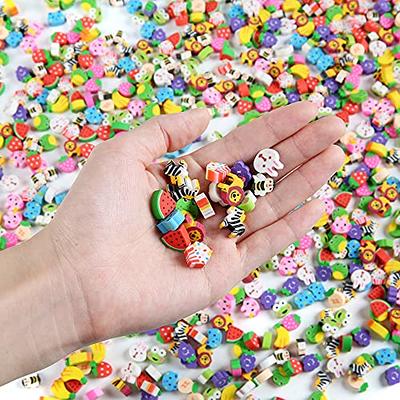 300 Pieces Mini Erasers for Kids Bulk Assorted Novelty Pencil Erasers for  Students Party Favor Home School Work Classroom Rewards Prizes Gift