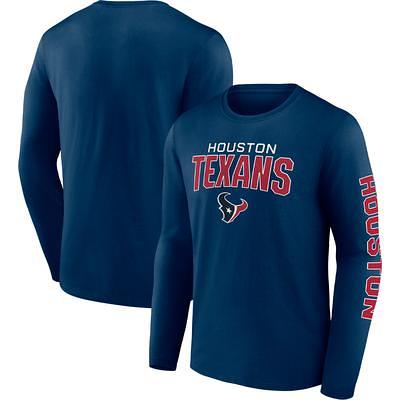 Women's Fanatics Branded Navy Houston Texans Slogan V-Neck T-Shirt