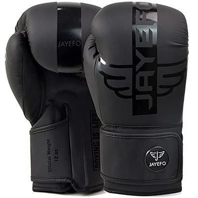 Boxing Training Sparring Kickboxing Punching Heavy Bag Muay Thai Mitts MMA Gloves for Youth, Men & Women
