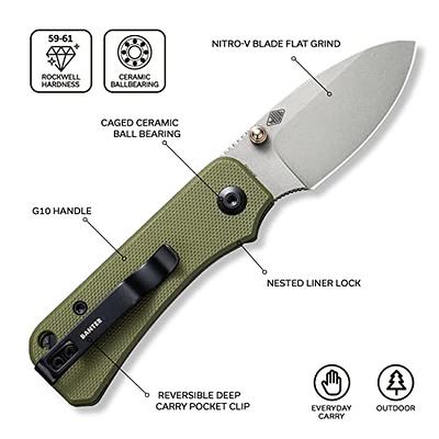 Gerber Gear Prybrid Utility Knife with Pocket Clip - Multi-Tool Pocket  Razor Knife with Retractable Knife Blade - EDC Knife - Blue 