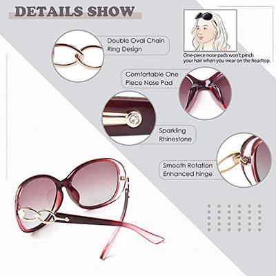 Retro Sunglasses Chain Designer Luxury