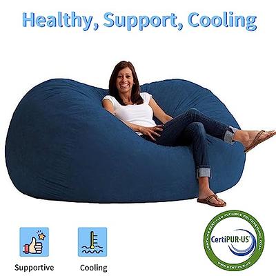 Bean Bag Filler Premium Shredded Memory Foam, Easy Pillow Stuffing Dog Bed  couch