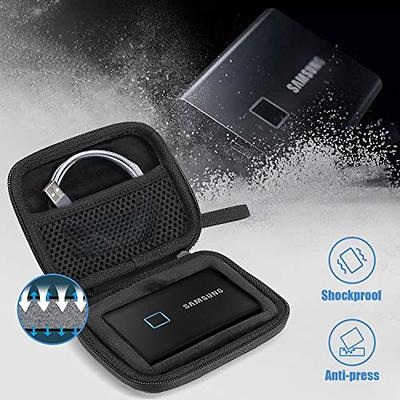 Samsung T7 Touch Portable SSD Travel Case - 1TB, 2TB, 500GB 3.2 External  Drive