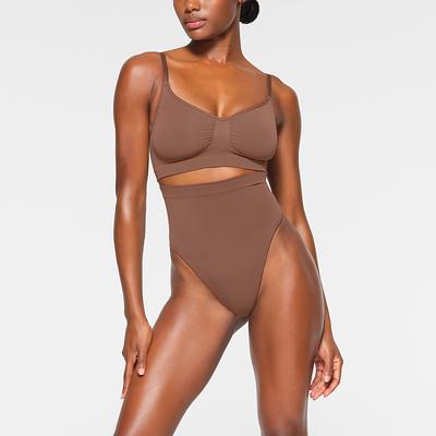 SKIMS High-Waisted Thong, Medium Neutral, 3XL