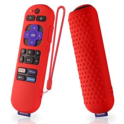 Silicone Case for Roku Express 4K+ Voice Remote RCA1R, Roku Voice Remote  Cover Roku Streaming Stick 4K Silicone Sleeve with Lanyard(Red - Yahoo  Shopping